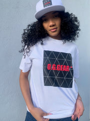 Waffle T-Shirt #1095 White