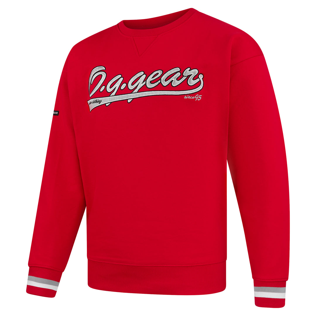 og gear pullover Signature Sweat #2292 Red – O.G.GEAR